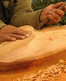 Wood carving Burgstaller