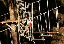 High rope course in Gerlos